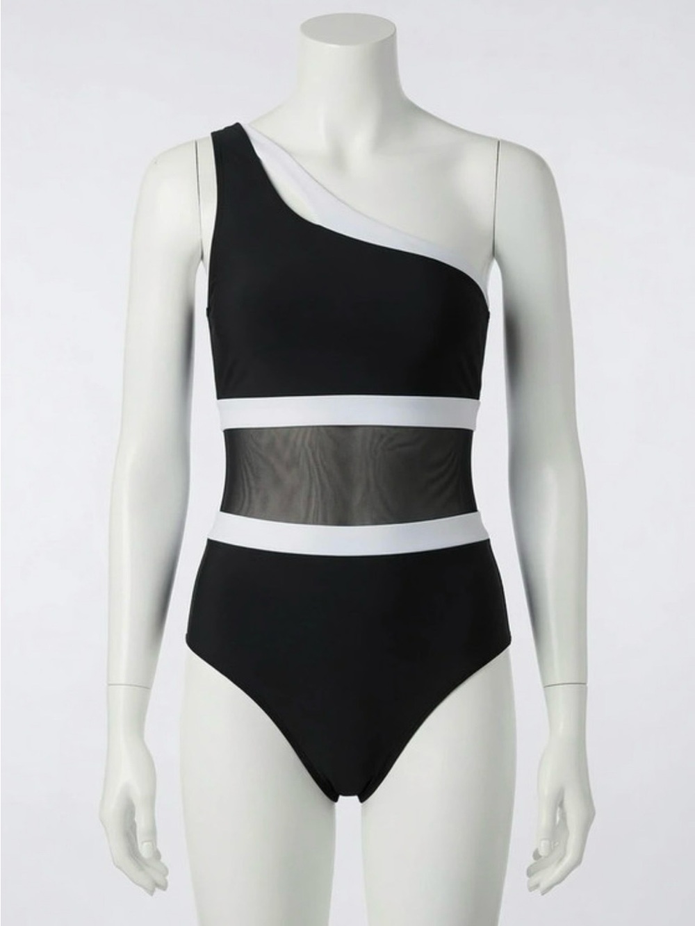 Holipick woman’s one shoulder, one piece swimsuit size XL